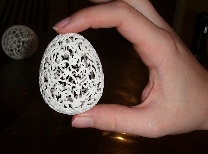 Victorian Easter Egg 3d printed printed version of the egg