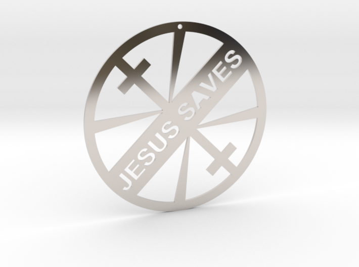 JESUS SAVES 3d printed