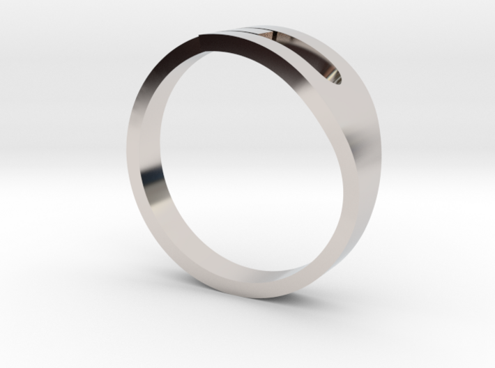 H Ring 3d printed