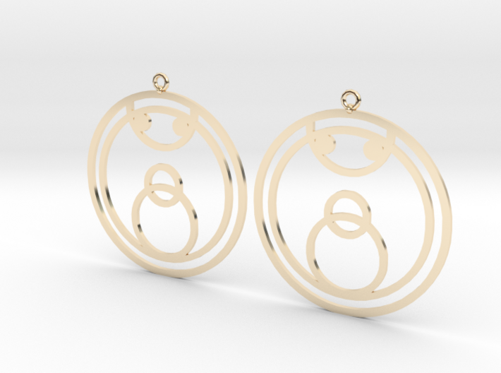 Joy - Earrings - Series 1 3d printed