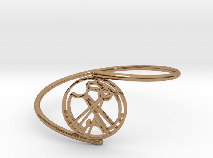 Ramisa - Bracelet Thin Spiral 3d printed