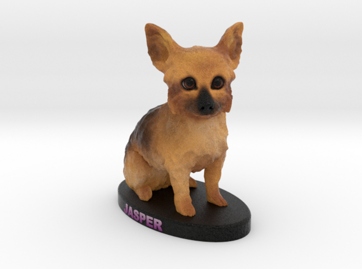 Custom Dog Figurine - Jasper 3d printed