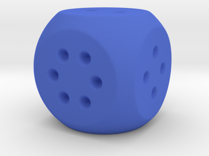 Easy Roll D6 3d printed