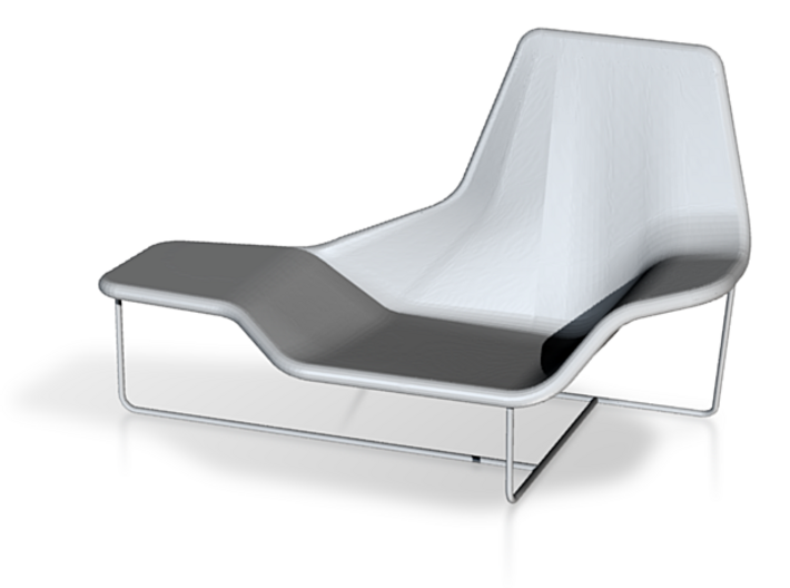 Lama 921 Lounge Chair 1:48 3d printed
