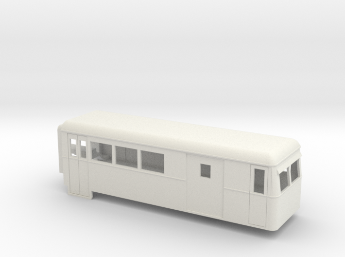 009 articulated railcar driving trailer with lugga 3d printed
