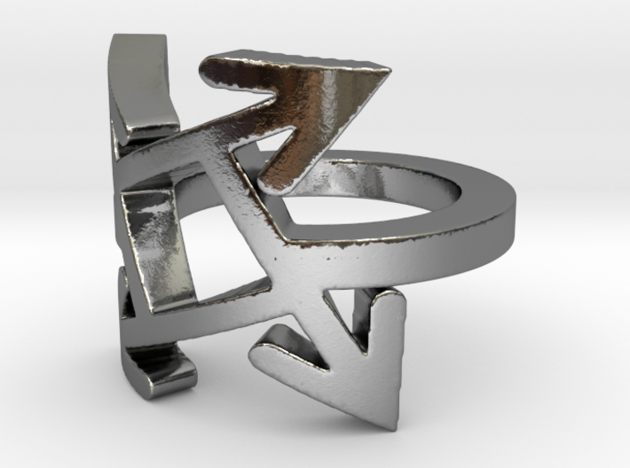 Which direction? Ring  3d printed 