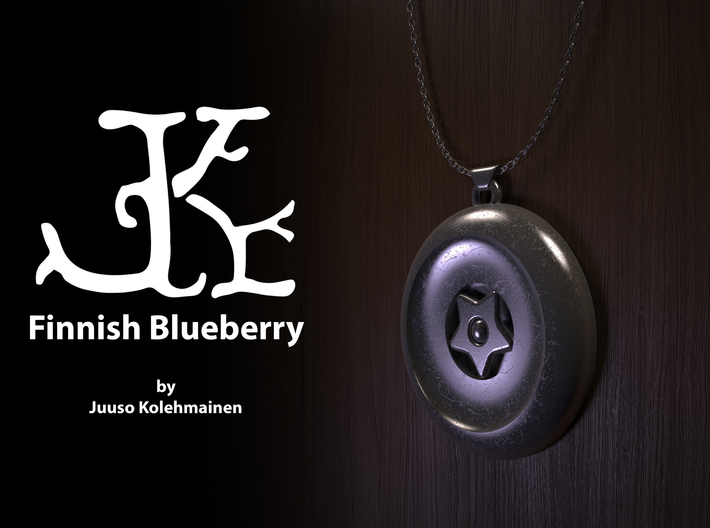 Finnish Blueberry 3d printed