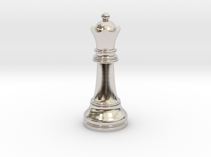 Single Chess Queen Big Standard | Timur Vizir 3d printed