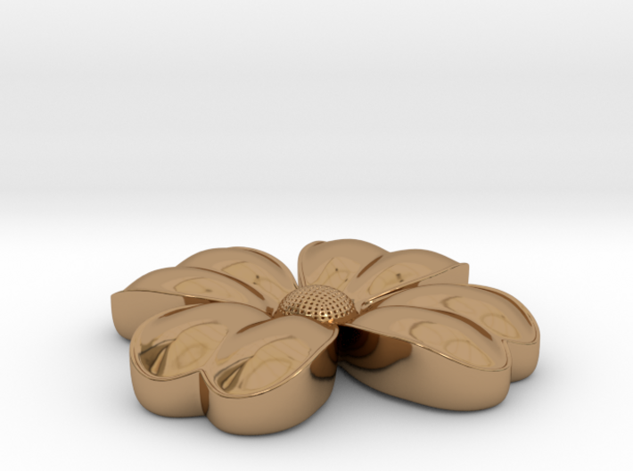 Flower coulomb 3d printed