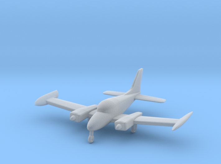 Cessna 310 - 1:144 scale 3d printed