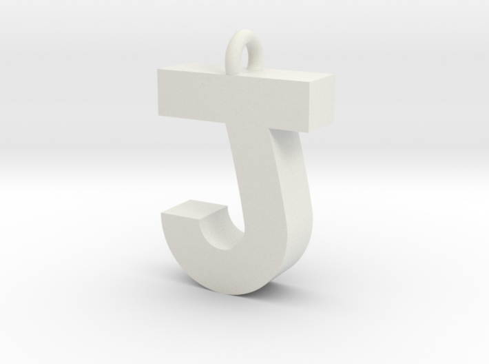 Alphabet (J) 3d printed Collection: Alphabet