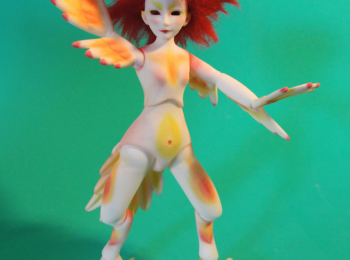 BJD Phoenixling Doll Parts 3d printed 