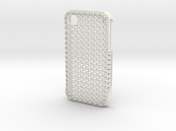Daimond shell -iphone4 case 3d printed 