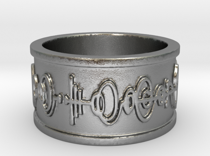 &quot;Live Long &amp; Prosper&quot; Ring - Embossed Style 3d printed