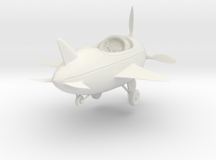 Cartoon Plane (Small) 3d printed
