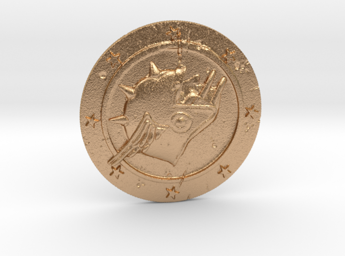 Coin Human 3d printed