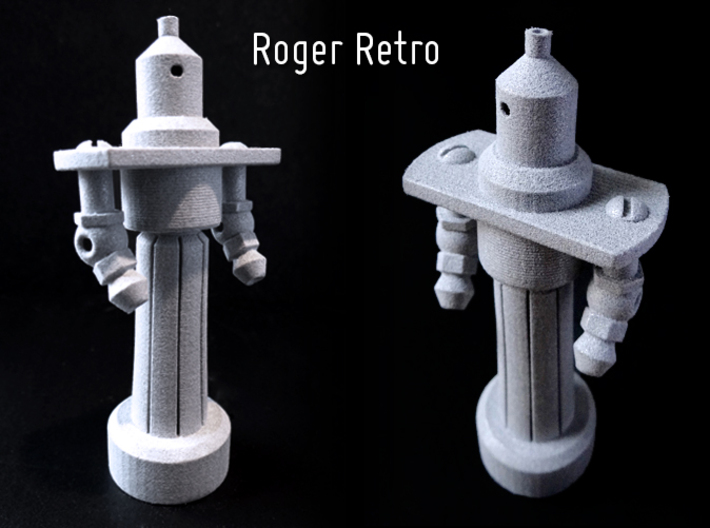 Roger Retro 3d printed
