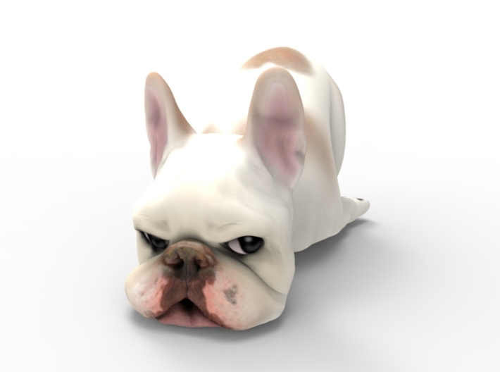 Custom Frenchie Large 3d printed