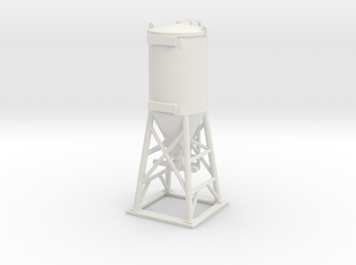 Cement Mixer 01.HO Scale (1:87) 3d printed