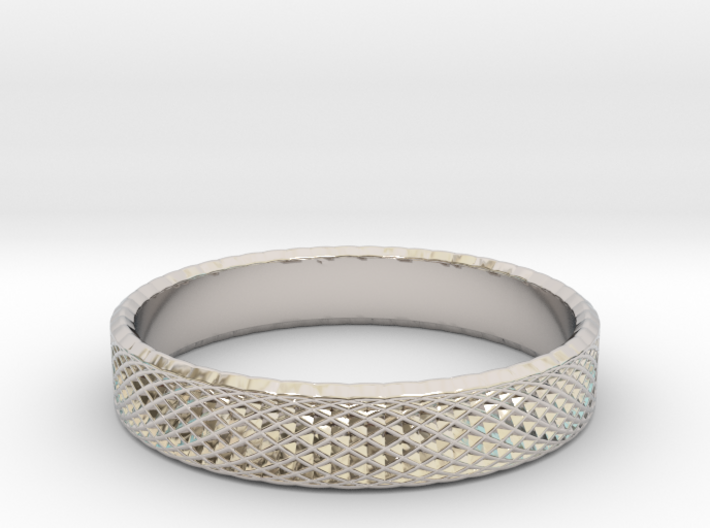 0224 Lissajous Figure Ring (Size14, 23.0 mm) #029 3d printed