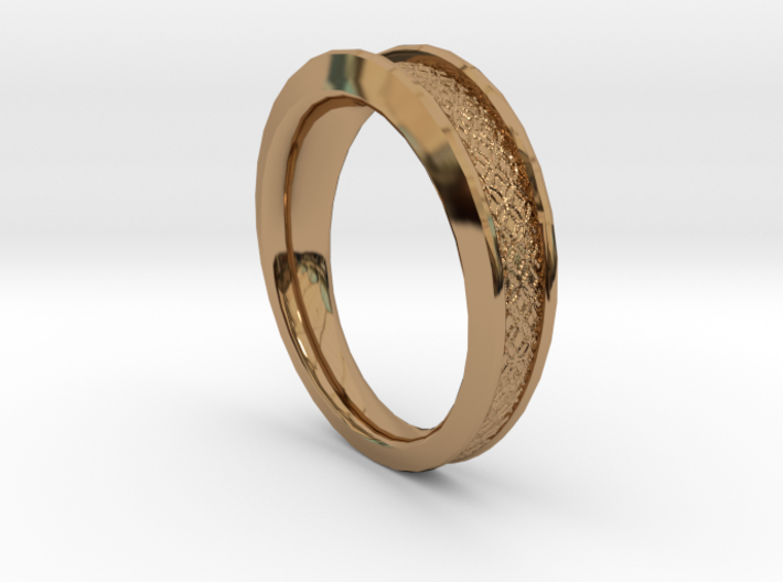 Detailed Ring 3d printed 
