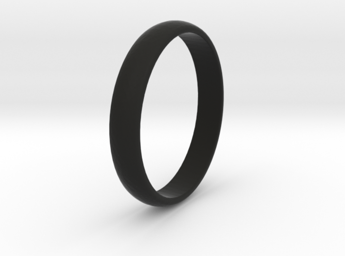 Traditional Smooth Ring All Sizes 3d printed