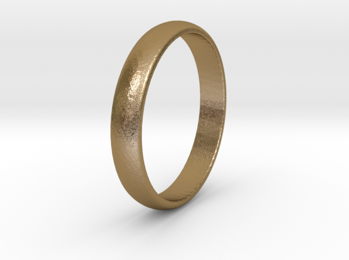 Traditional Smooth Ring All Sizes 3d printed