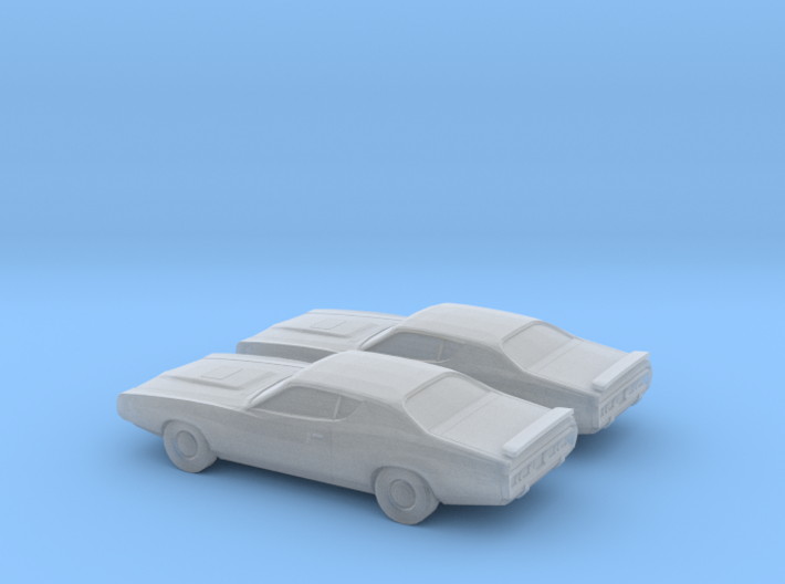 1/160 2X 1974 Dodge Charger 3d printed