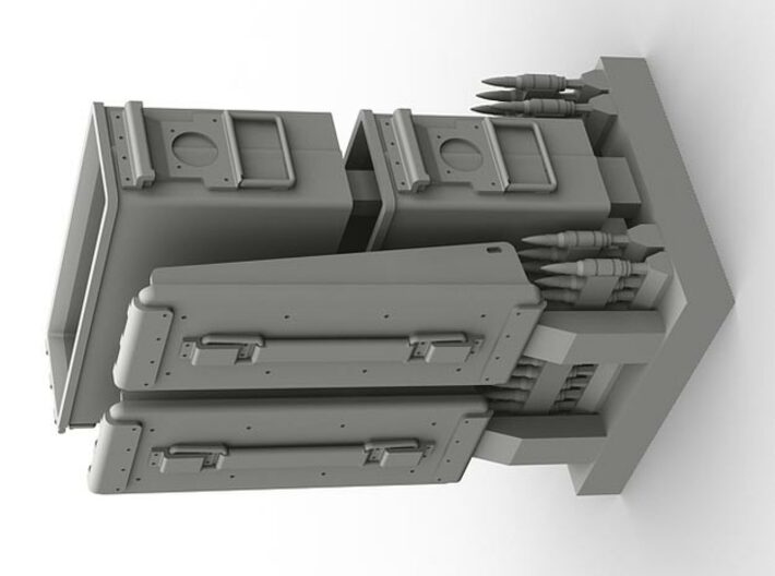 1/18 SPM-18-003 .30cal (7,62mm) ammobox opened 3d printed 