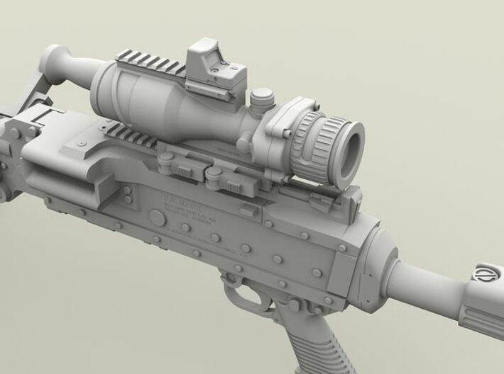 1/18 SPM-18-004 Heavy gun scopes 3d printed 