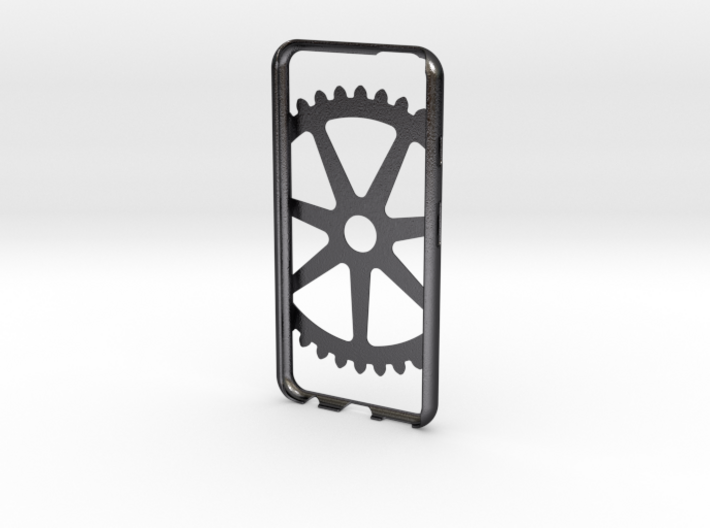 Iphone 6 Case- Cog pattern 3d printed