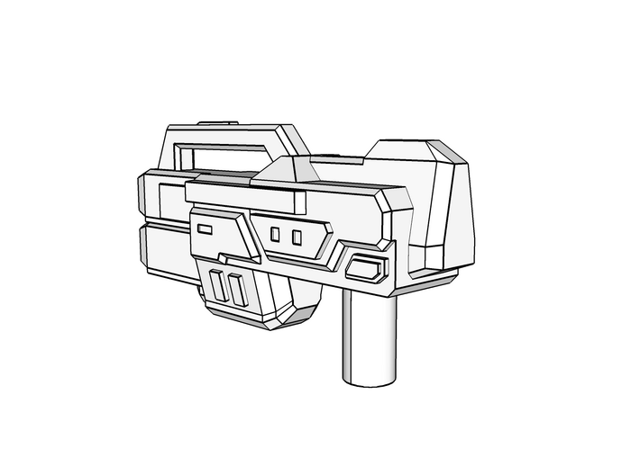 "COREBLOCK" Transformers Weapons Set (5mm post) 3d printed 