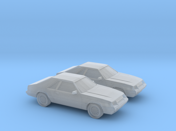 1/160 2X 1986 Ford Mustang GT 3d printed