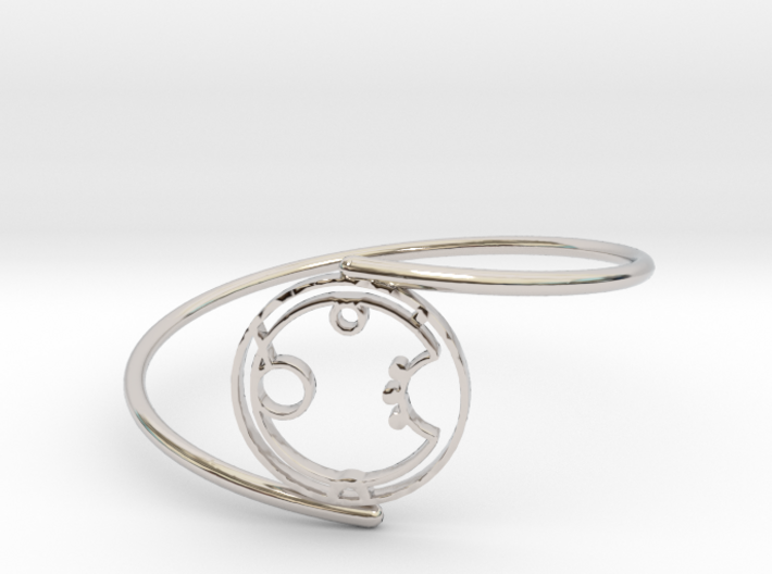 Aaron - Bracelet Thin Spiral 3d printed