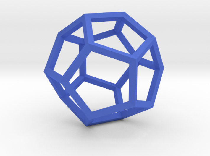 Dodecahedron(Leonardo-style model) 3d printed