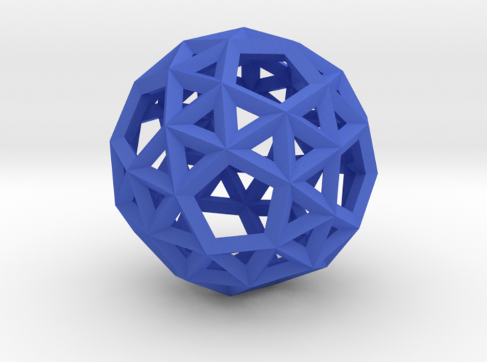 Snub Dodecahedron(Leonardo-style model) 3d printed