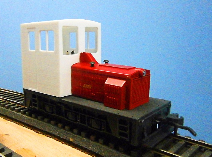 F Scale critter cab 3d printed Front View
