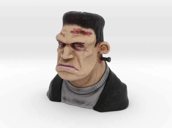 Frankie Figurine Bust Hollow 9cm Height 3d printed 