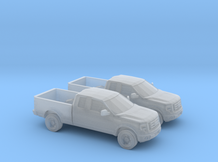 1/160 2X 2010 Ford F-150 3d printed