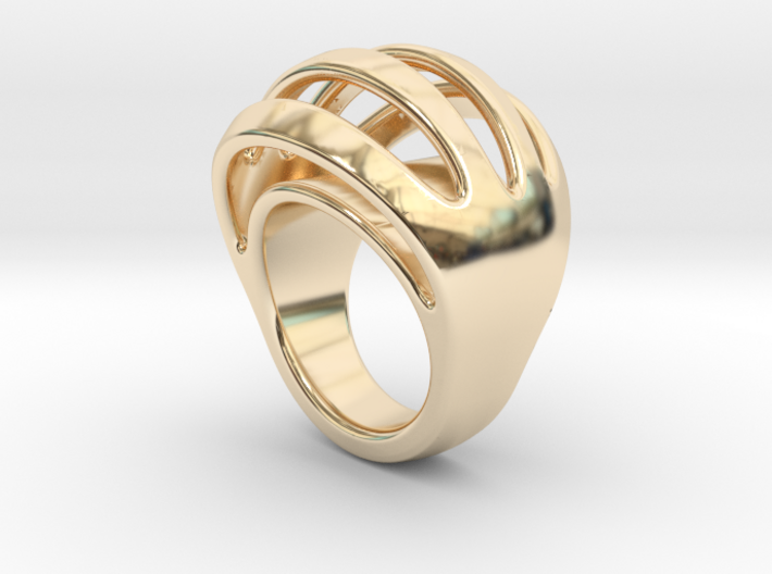 RING CRAZY 28 - ITALIAN SIZE 28 3d printed