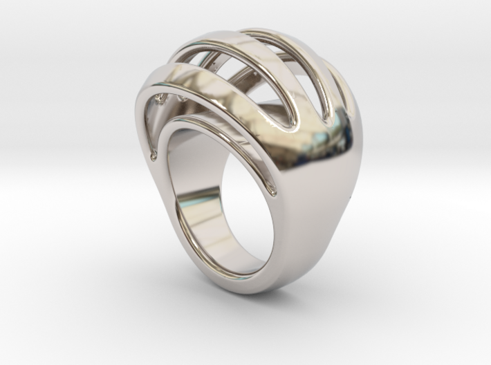 RING CRAZY 28 - ITALIAN SIZE 28 3d printed