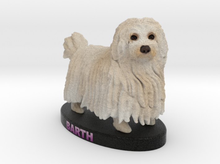 Custom Dog Figurine - Barth 3d printed