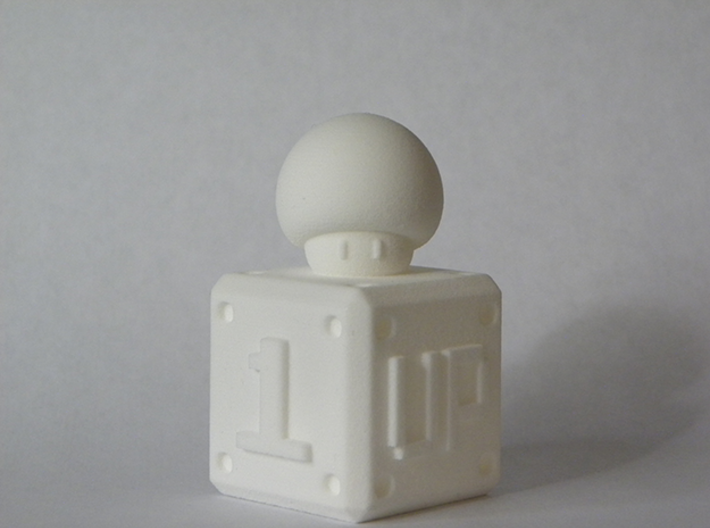 1 UP 3d printed From the Front