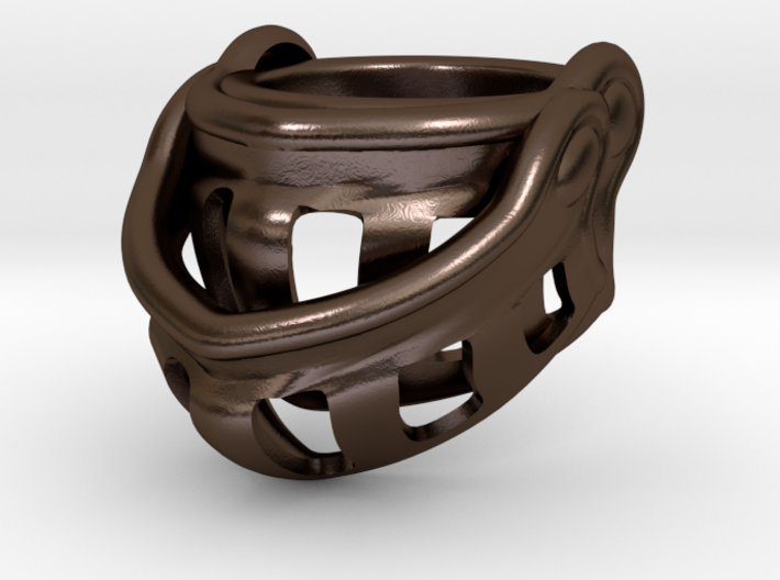 Knight Ring 9.5 3d printed