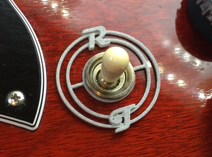 Pickup Selector Plate - Magneto R/T With Circle Tr 3d printed