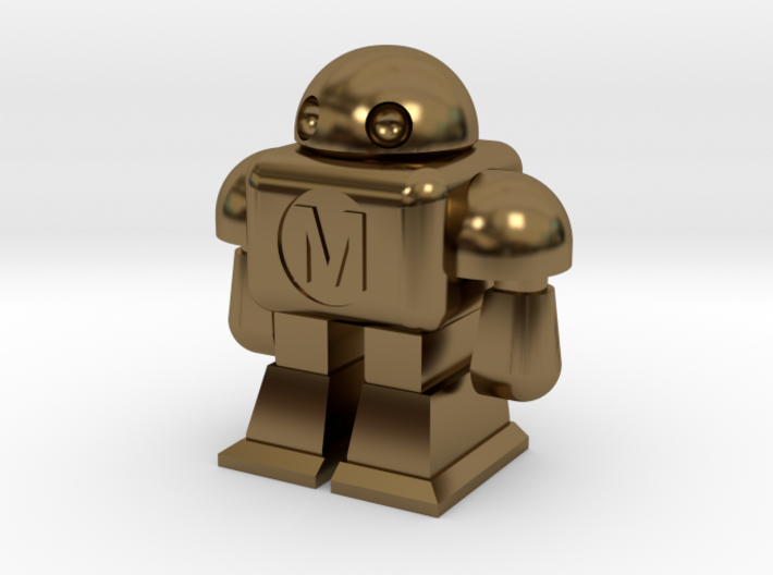 MAKE Robot 3d printed