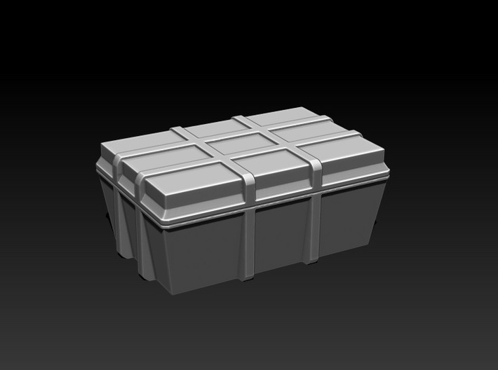 sci fi cargobox 3d printed