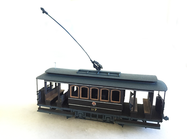 Sydney D Class Tram HO 1:87 3d printed
