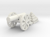 Cannon (Light) - Qty (1) HO 1:87 scale 3d printed 