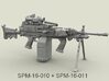 1/16 SPM-16-010 m249 MK48mod0 7,62mm machine gun 3d printed 